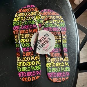 Robin Ruth- Puerto Rico flip flops
